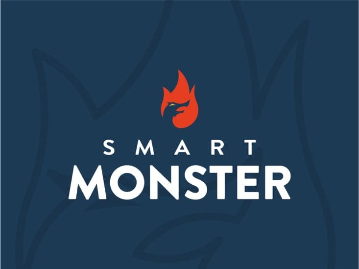 The logo for Smart Monster.